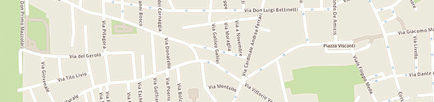 Mappa della impresa bassetti roberto a RHO