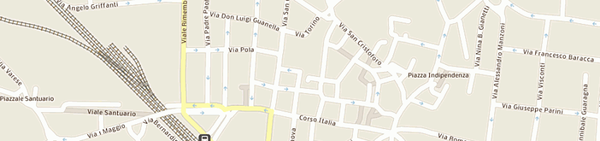 Mappa della impresa pub volta di vago pierpaolo e c snc a SARONNO
