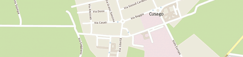 Mappa della impresa banca popolare di milano soc coop a rl a CUSAGO