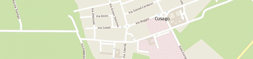 Mappa della impresa antonini alberto a CUSAGO