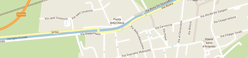 Mappa della impresa tarantola angelo e figli di tarantola enrico e c a GAGGIANO