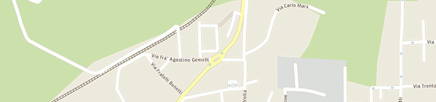 Mappa della impresa piave autotrasporti (sas) a SARONNO
