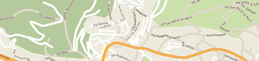 Mappa della impresa ideal bagno srl a GENOVA