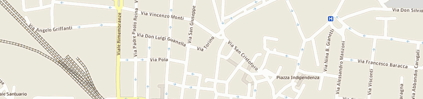 Mappa della impresa foti vincenzo maria a SARONNO