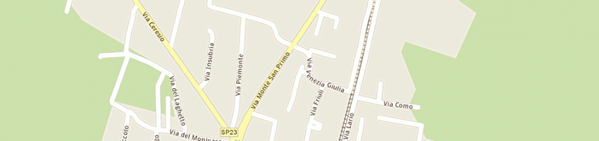 Mappa della impresa capurro luciano a LOMAZZO