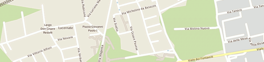Mappa della impresa zanaboni roberto a RHO