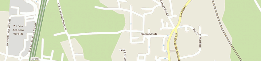 Mappa della impresa rusconi monica a CADORAGO