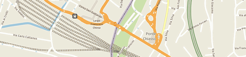Mappa della impresa poste italiane spa a COMO