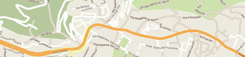 Mappa della impresa garden nervi di crovetto pietro a GENOVA