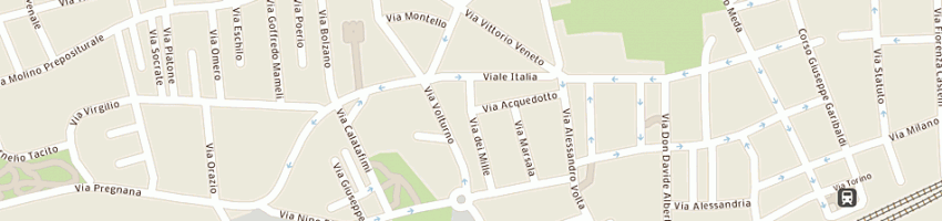 Mappa della impresa pagani luciano a RHO