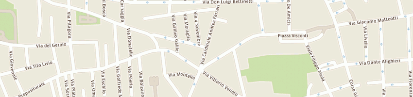 Mappa della impresa manti domenico a RHO