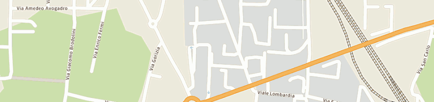Mappa della impresa calzificio tognoni enrico (srl) a SARONNO
