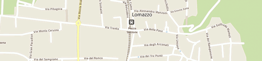 Mappa della impresa locatelli antonietta a LOMAZZO