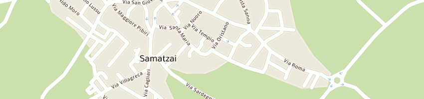 Mappa della impresa piga gabriele a SAMATZAI