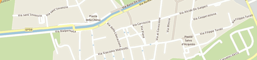 Mappa della impresa lesmo giorgio a GAGGIANO