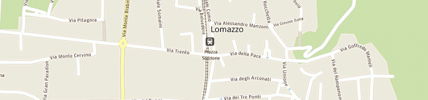 Mappa della impresa pedrabissi enrico a LOMAZZO