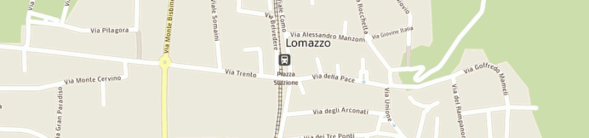 Mappa della impresa studio medico dentistico drgsoldini e d r ciapparelli a LOMAZZO