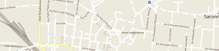 Mappa della impresa busnelli snc di busnelli dario e c a SARONNO