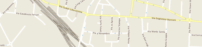 Mappa della impresa sviluppo edilizio saronnese sa - sessa - srl a SARONNO