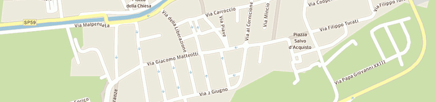 Mappa della impresa barbaro bruno a GAGGIANO