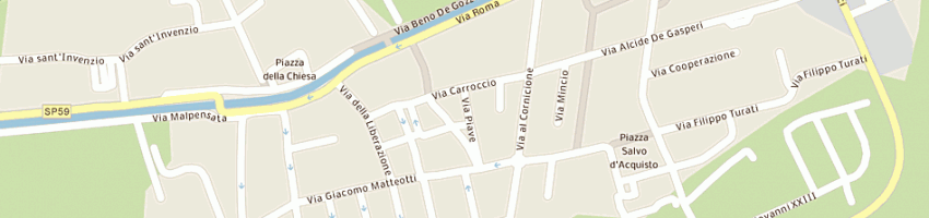 Mappa della impresa bonatti ing roberto a MILANO