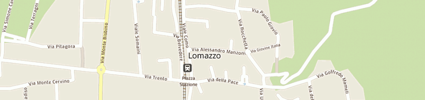 Mappa della impresa corbella maria teresa in rampoldi a LOMAZZO