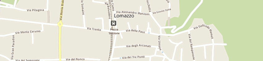 Mappa della impresa immobiliare lomazzo sas di pietromartire daniele e c a LOMAZZO