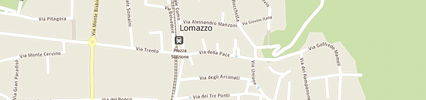 Mappa della impresa erboristeria classica di romano' laura a LOMAZZO