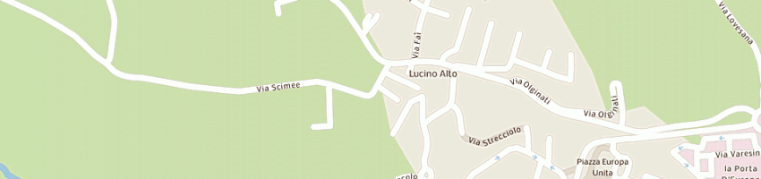 Mappa della impresa gsi spa a MONTANO LUCINO