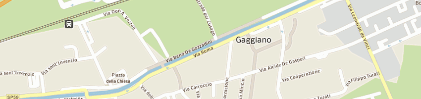 Mappa della impresa fframma di frammartino francesco a GAGGIANO