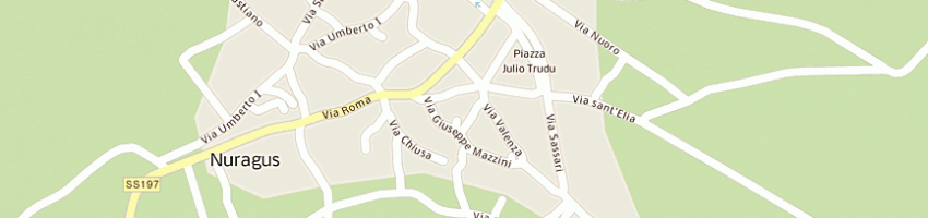 Mappa della impresa maoddi salvatore e flli maoddi snc a NURAGUS