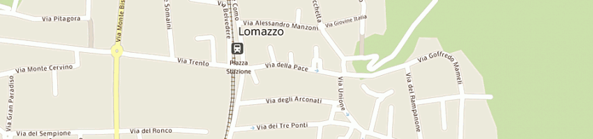 Mappa della impresa verga massimo a LOMAZZO