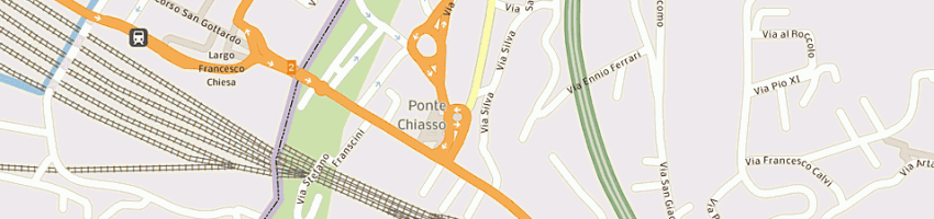 Mappa della impresa casino' municipale di campione d'italia spa a COMO