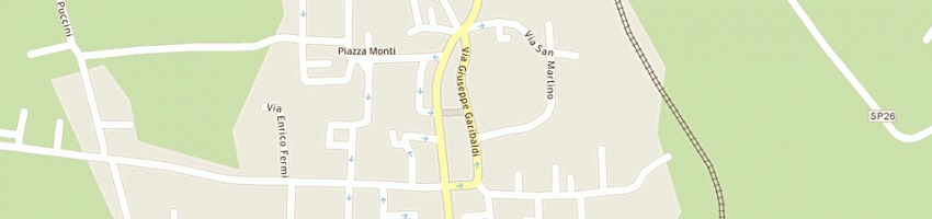 Mappa della impresa panozzo gabriele a CADORAGO