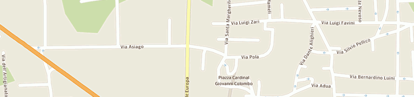 Mappa della impresa gommagomma spa a CARONNO PERTUSELLA