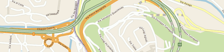 Mappa della impresa cibi - srl a COMO