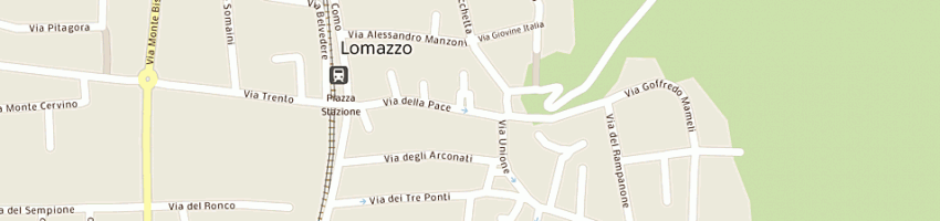 Mappa della impresa paloma sas di polo loredana e c a LOMAZZO