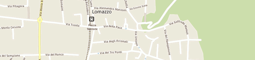 Mappa della impresa goldcasa sas di lo passo beniamino e c a LOMAZZO