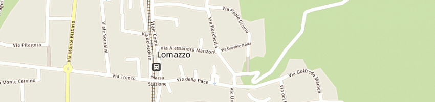 Mappa della impresa bulgarelli eliseo a LOMAZZO
