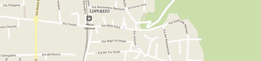 Mappa della impresa cafe' matisse di mamprin cristiana a LOMAZZO