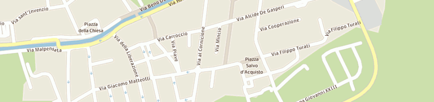 Mappa della impresa milanosport spa a MILANO