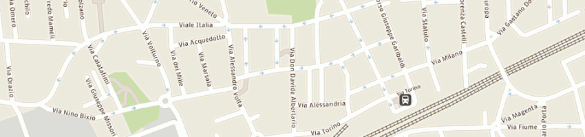 Mappa della impresa dimensione arte di butti clara e c snc a RHO