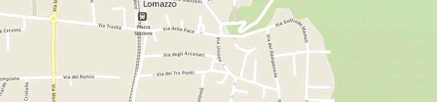 Mappa della impresa lucchini moreno alessandro a LOMAZZO