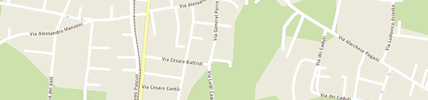 Mappa della impresa luigi premoli e figli (spa) a ROVELLO PORRO