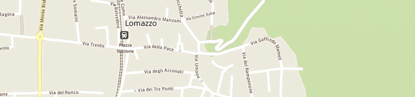 Mappa della impresa comune di lomazzo a LOMAZZO