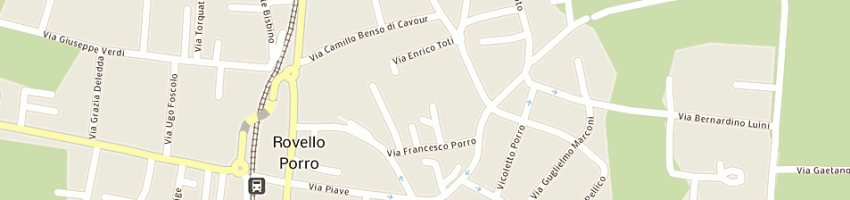 Mappa della impresa smi termoidraulica snc a ROVELLO PORRO