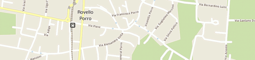 Mappa della impresa altamore liboria a ROVELLO PORRO