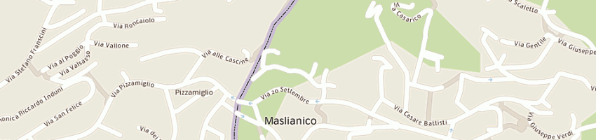 Mappa della impresa folgorina di sbaragli maria pia a MASLIANICO