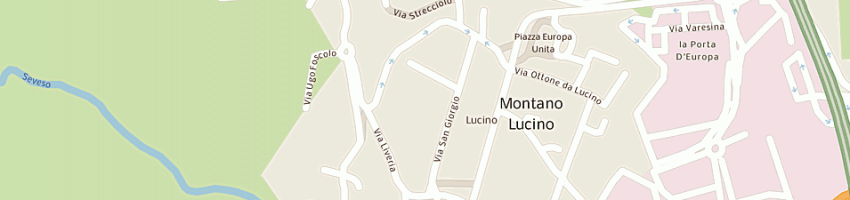 Mappa della impresa tmp elettrotecnica a MONTANO LUCINO
