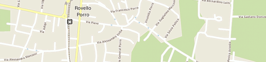 Mappa della impresa albergo munsci' srl a ROVELLO PORRO